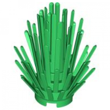 green plant prickly bush 2 x 2 x 4