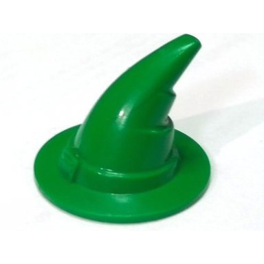 green minifigure headgear hat wizard witch