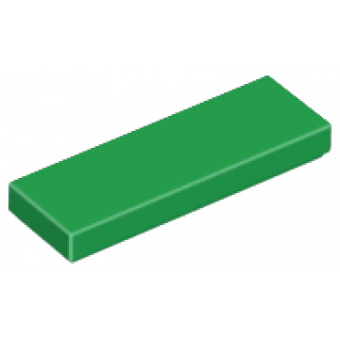 green tile 1 x 3