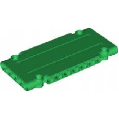 green technic panel plate 5 x 11 x 1