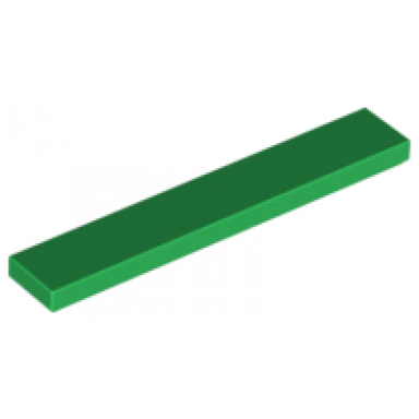 green tile 1 x 6