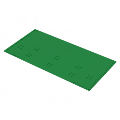 green baseplate 16 x 32 with warehouse set 341 stud pattern