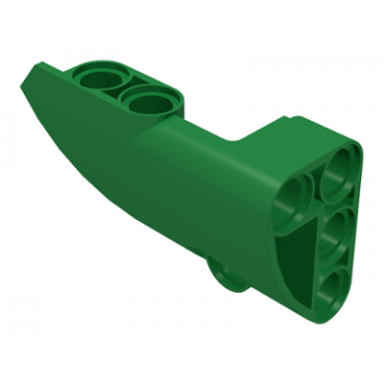 green technic panel fairing 1 small smooth short side a
