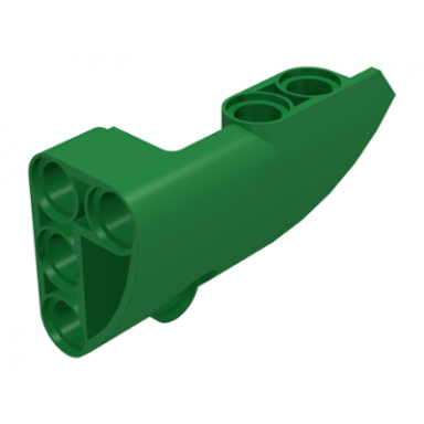 green technic panel fairing 2 small smooth short side b