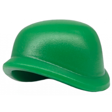 green minifigure headgear helmet army