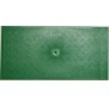 green tile 8 x 16 with bottom tubes textured surface