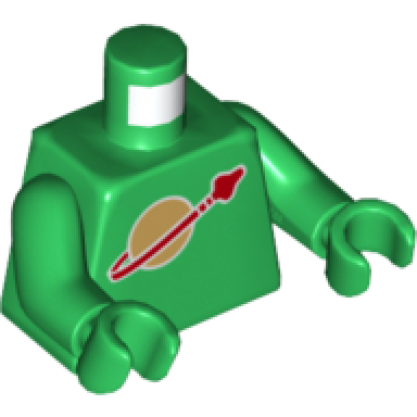 green torso space classic moon logo high on torso pattern inside with ribs second reissue green arms green hands