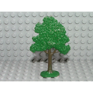 green plant tree flat fruit painted with solid base