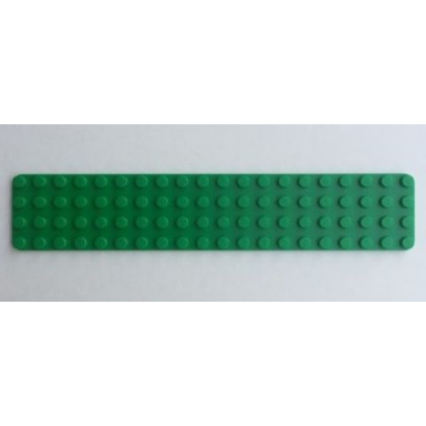 green baseplate 4 x 20
