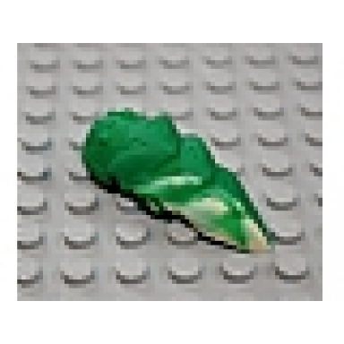 green bionicle rahkshi kraata stage 4 with marbled pattern list head color describe the rest