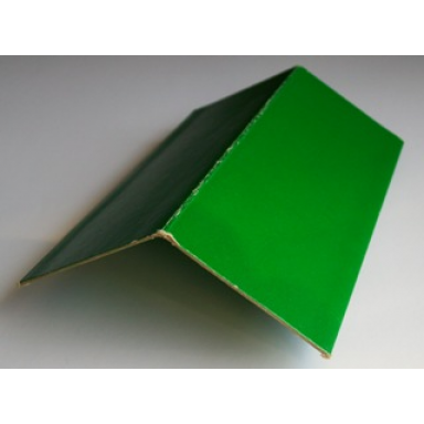 green paper cardboard roof minitalia