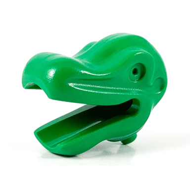 green dinosaur head small