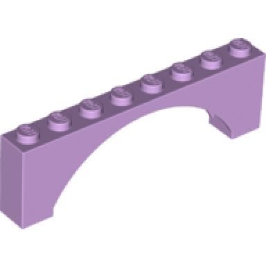 lavender arch 1 x 8 x 2 raised