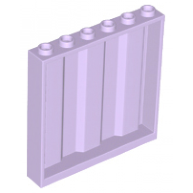 lavender panel 1 x 6 x 5 with corrugated profile