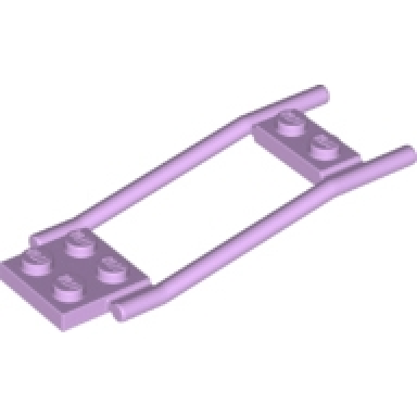 lavender horse hitching harness traces