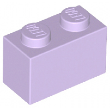 lavender brick 1 x 2