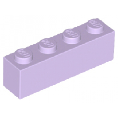 lavender brick 1 x 4