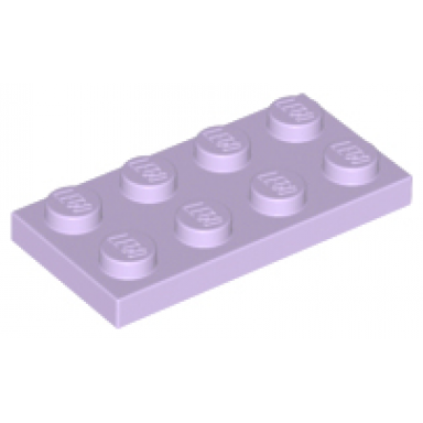lavender plate 2 x 4