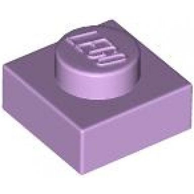 lavender plate 1 x 1