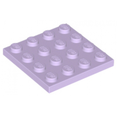 lavender plate 4 x 4
