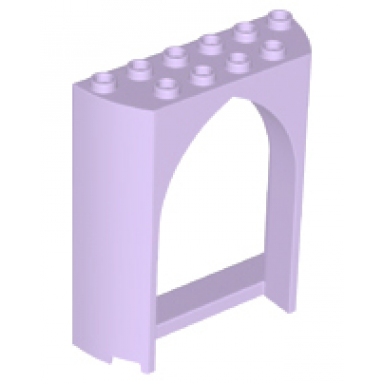lavender panel 2 x 6 x 6 with gothic arch
