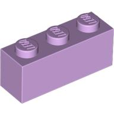 lavender brick 1 x 3