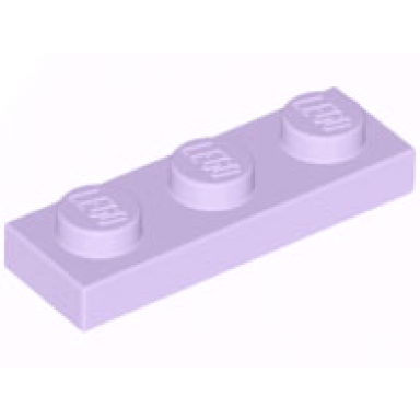 lavender plate 1 x 3