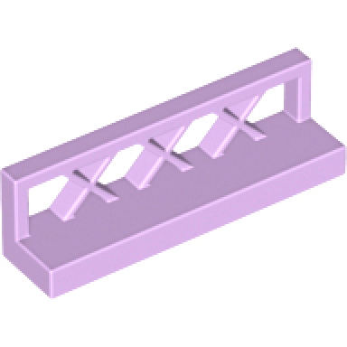 lavender fence 1 x 4 x 1 lattice