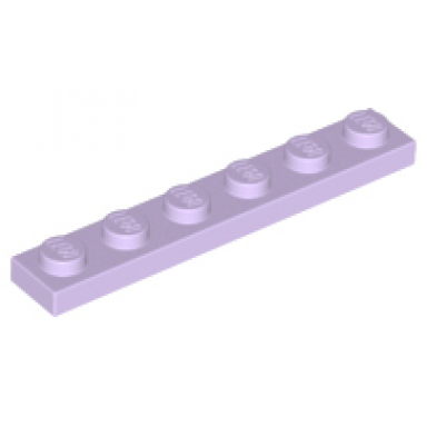 lavender plate 1 x 6