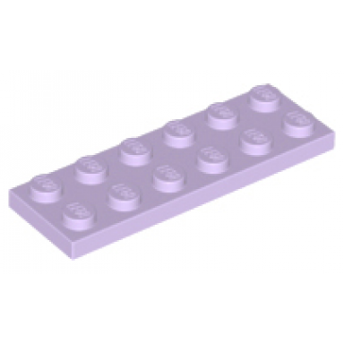 lavender plate 2 x 6