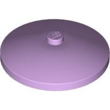 lavender dish 4 x 4 inverted radar with solid stud