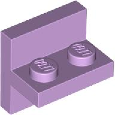 lavender bracket 2 x 2 - 1 x 2 centered