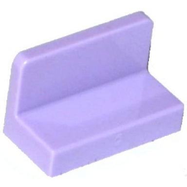 lavender panel 1 x 2 x 1 with rounded corners