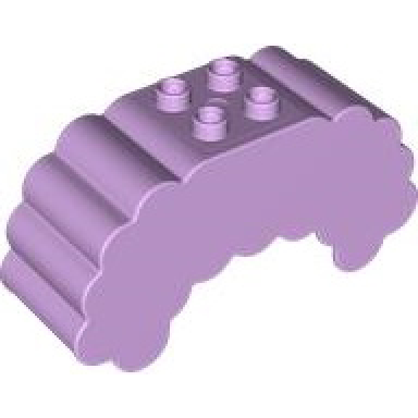 lavender duplo hair short curly