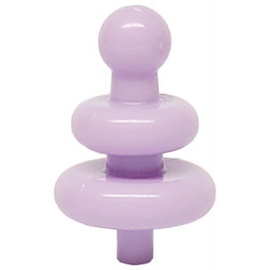 lavender minifigure antenna with 2 diffusers and small pin
