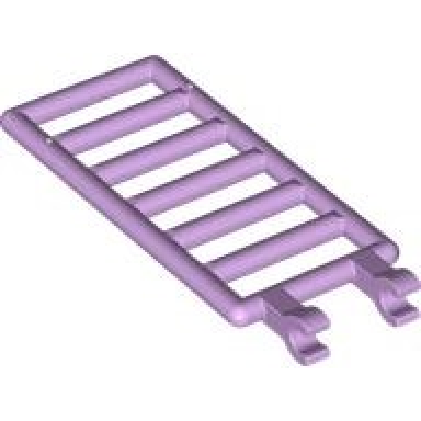 lavender bar 7 x 3 with 2 open u clips ladder