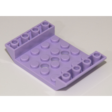 lavender slope inverted 45 6 x 4 double with 4 x 4 cutout and 3 holes