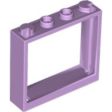 lavender window 1 x 4 x 3 - no shutter tabs