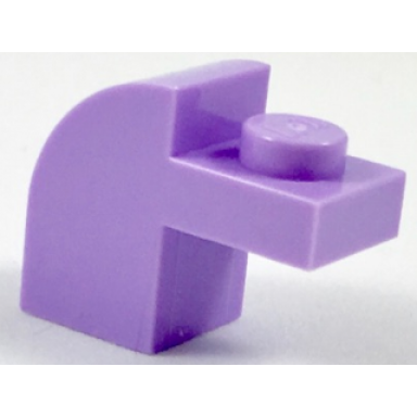 lavender slope curved 2 x 1 x 1 1 3 with recessed stud