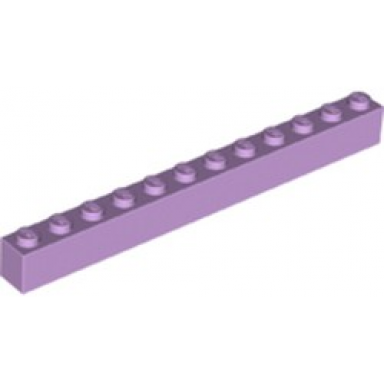 lavender brick 1 x 12