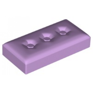 lavender duplo tile modified 2 x 4 x 1 2 thick with cushion profile