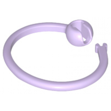 lavender bag tag ring