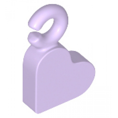 lavender charm heart