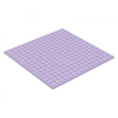 lavender plate 16 x 16