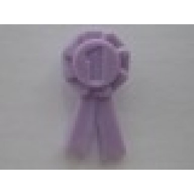 lavender friends accessories award ribbon with number 1