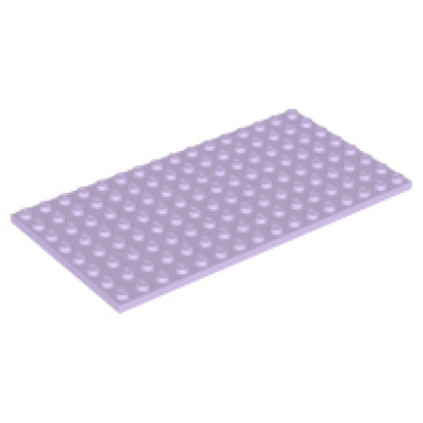 lavender plate 8 x 16