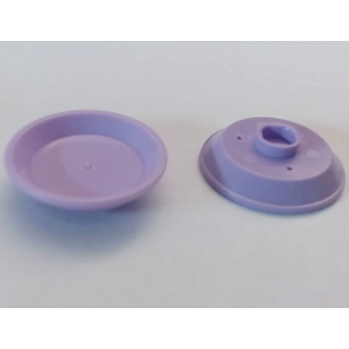 lavender friends accessories dish round