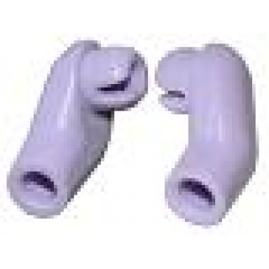 lavender arm matching left and right pair