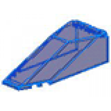 trans-dark blue windscreen 10 x 4 x 2 1 3 canopy