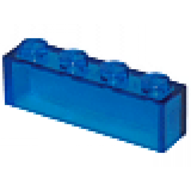 brick 1 x 4 without bottom tubes